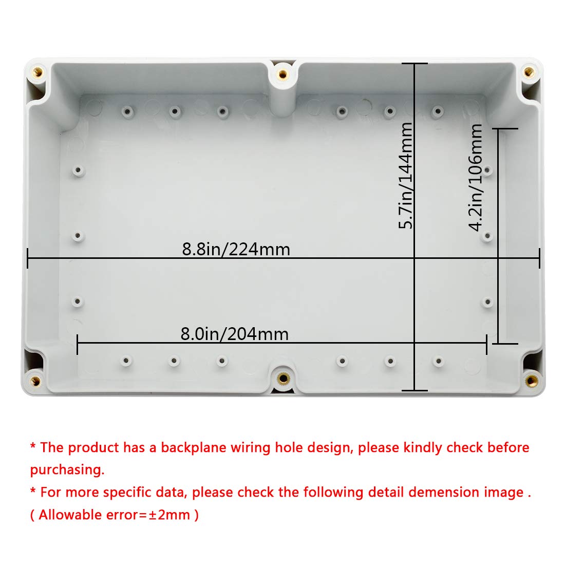 Hiloto 「NewLevelUnlocked」 Special Box LeMotech Waterproof Dustproof IP67 Junction Box DIY Case